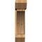 Ekena Millwork Thorton Slat Smooth Bracket w/ Offset Brace, Western Red Cedar, 7 1/2"W x 30"D x 30"H BKT0806X30X30THR06SWR - alternate 3